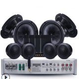 拓利好15寸車(chē)載低音炮套裝 不占空間安裝批發(fā)功放喇叭備胎低音炮