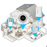 無線wifi網(wǎng)絡防盜報警器 門窗防盜器 智能家居 紅外線感應報警器