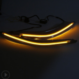 豐田14-17年雷凌專用燈眉外置淚眼日行燈LED導(dǎo)光前大燈廠家直銷