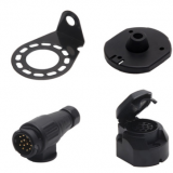 拖車(chē)插座 歐式13芯插座套裝房車(chē)插座 汽車(chē)配件插座廠家直銷(xiāo)