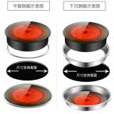 奧米康商用電陶爐大功率火鍋電磁爐光波爐圓形嵌入式臺式鑲嵌燒烤