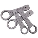 拓森單頭直柄敲擊梅 花扳手 多規(guī)格發(fā)灰磷化敲擊扳手敲擊梅花扳手