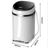 Chigo/志高 3.8公斤迷你洗衣機(jī)半自動(dòng)家用小型寶寶嬰兒童洗脫一體