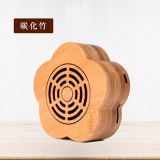 戶外藍牙便攜音響廠家創(chuàng)意藍牙木質(zhì)音箱TF卡復(fù)古小音箱可愛低音炮