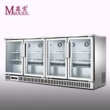 慕雪四門商用臥式吧臺冷柜立式無霜飲料展示冰箱臺下啤酒冷藏冰柜