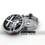 阿爾法黑色輪轂蓋 阿爾法羅密歐輪轂中心蓋標(biāo) 60MM汽車輪轂小蓋