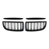 適用寶馬05-07BMW E90中網(wǎng)雙線三色中網(wǎng)格柵亮黑啞黑改裝汽車中網(wǎng)