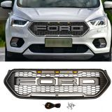 2017款新翼虎KUGA中網(wǎng) 翼虎ESCAPE改裝中網(wǎng) 猛禽 中網(wǎng)帶FR字母標(biāo)