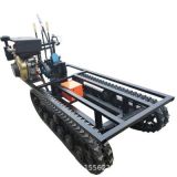 履帶底盤總成 可定做各種規(guī)G橡膠鋼絲底盤履帶運(yùn)輸車底盤