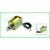 小型拉式直流電磁鐵HIO-0420L-03C06 小型門(mén)鎖銀行設(shè)備門(mén)控制機(jī)鎖