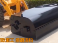裝載機(jī)清掃車 鏟車改裝掃地機(jī) 噴霧除塵清掃機(jī) (389播放)