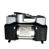 廠家直銷雙30缸12V大功率180W車載充氣泵汽車便攜車用打氣補(bǔ)胎泵