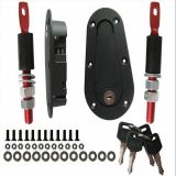 熱銷D1-SPEC賽車汽車改裝引擎蓋車頭蓋發(fā)動機(jī)隱形機(jī)蓋鎖 黑色通用