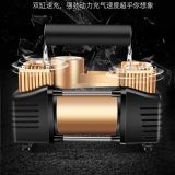 220v雙缸電動(dòng)充氣泵家用高壓小型車載打氣筒汽車用輪胎加氣充氣機(jī)
