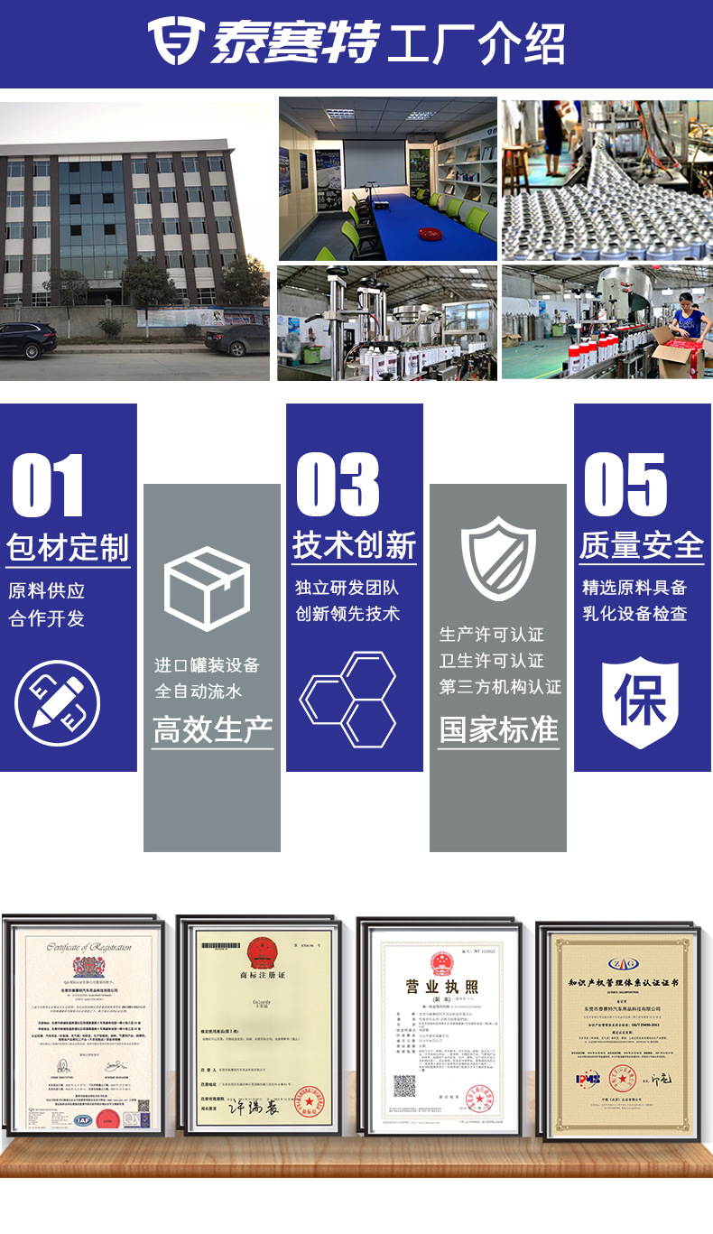 泰賽特公司詳情頁(yè)模板