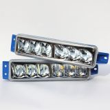 解放J6霧燈J6M改裝LED前霧燈J6L防水亮前霧燈原廠配套J6P霧燈改裝