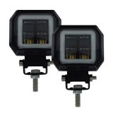 LED工作燈 LED長(zhǎng)條燈 LED大燈 霧燈帶光圈 天使眼 20W方燈