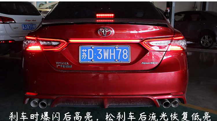 貫穿式尾燈-熏黑