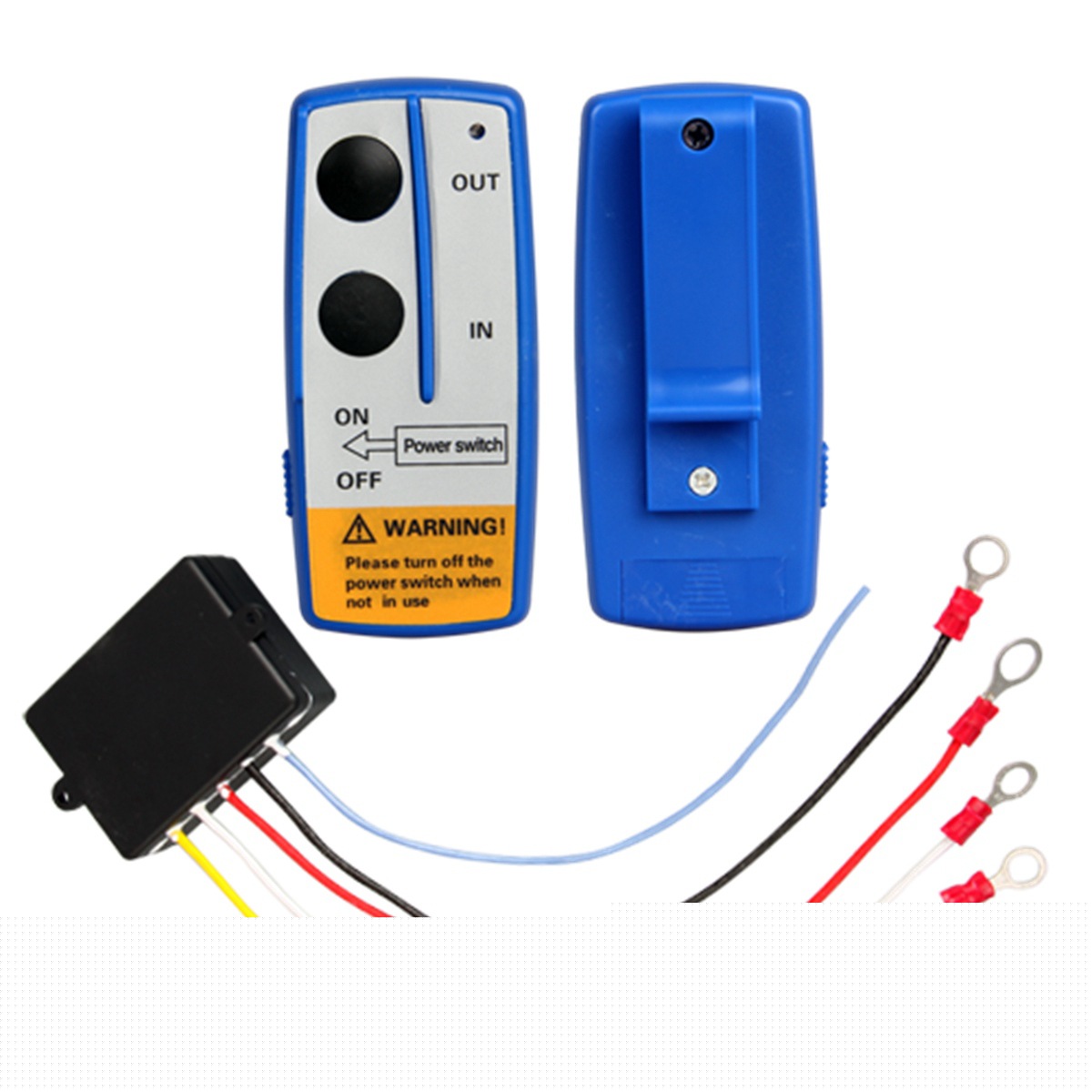 winch 汽車通用電動絞盤無線遙控器 無線遙控?zé)?12V 電動卷揚機