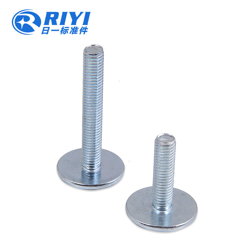 套橡膠大頭螺栓 M1035 4.8級(jí) 白鋅