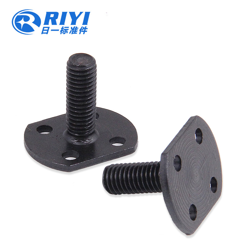 包橡膠大頭沖孔螺絲 M8X20 4.8級(jí) 發(fā)黑