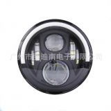 LED大燈7寸遠(yuǎn)近光牧馬人大燈改裝前大燈 哈雷大燈 北汽大燈