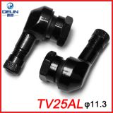 摩托車氣門嘴TV25AL φ11.3mm 鋁合金CNC改裝90度直角氣嘴適用RSZ