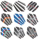 車用真碳纖維車門防撞條 門邊車身防擦條 防刮保護(hù)裝飾 汽用用品