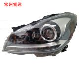 適用于奔馳C級 W204 C180 C200 C250改裝流光大燈2012年
