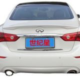 適用于英菲尼迪Q50汽車壓尾翼Q50尾翼改裝q50abs汽車加裝尾翼雨擋