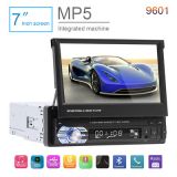 9601伸縮7寸藍(lán)牙汽車載收音機(jī)MP5/MP3播放器插讀卡倒車互聯(lián)