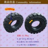 叉車配件批發(fā) 叉車輪胎 實(shí)心胎6.50-10(5.00) 正新8909
