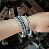 大量現(xiàn)貨網(wǎng)紅掛脖風扇軟管彈簧掛脖定性軟管五金硅膠軟管