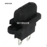 廠家直供中號(hào)插片 汽車保險(xiǎn)絲座面板安裝尼龍防火汽車保險(xiǎn)絲盒