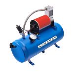 ASMAHAN氣喇叭壓縮氣泵空氣壓縮機6升4管喇叭改裝打氣機帶儲氣罐