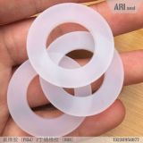 透明硅膠墊片 硅膠O型圈 耐高溫氟膠平墊圈 橡膠墊片密封圈防滑