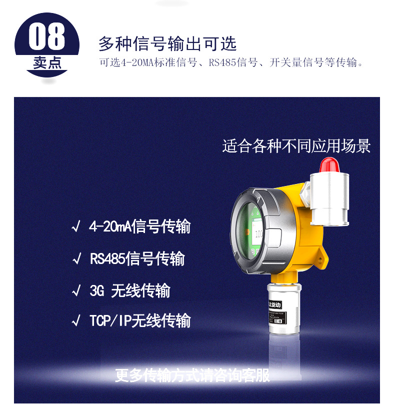 氧氣氨氣氯氣四合一氣體檢測儀 二氧化碳硫化氫