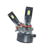 汽車LED大燈大功率12高亮頭燈燈泡H1H4H790059006H119012改裝配件