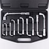 廠家供應(yīng)穿孔扳手組套煙斗銑口扳手組套6角 12角現(xiàn)貨批發(fā)