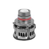 汽車LED大燈H8H9通用90059006日行燈H11超亮聚光改裝激光透鏡霧燈