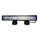 雙排 LED長(zhǎng)條燈工作燈126W LED射燈 4D 凸透鏡 越野車頂燈 叉車燈