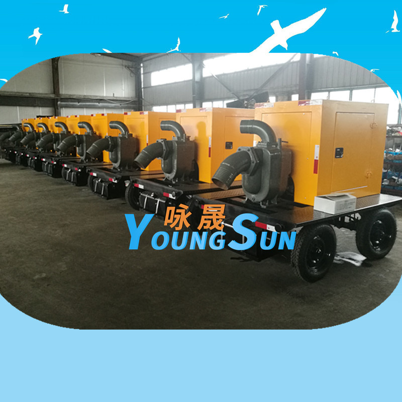 8寸柴油機排水泵