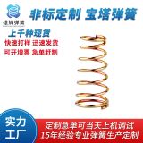 浙江廠家定做寶塔簧 精密塔形壓縮彈簧 圓錐形壓簧 壓力彈簧