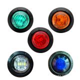 工廠供應(yīng)3LED卡車邊燈 3/4英寸卡車信號(hào)燈12v巴士邊燈24v船舶邊燈
