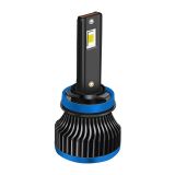 雙銅管 汽車(chē)LED大燈45W大功率改裝9005超亮強(qiáng)聚光遠(yuǎn)近光H7H1H4H11