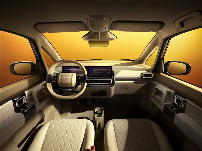 新款KiWi EV內(nèi)飾官圖 搭載雙10.25英寸聯(lián)屏