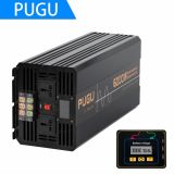 PUGU正弦波逆變器6000W太陽能光伏逆變器24V轉(zhuǎn)220V廠家直銷足功率