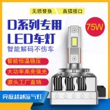 D系列大功率LED車燈對(duì)接氙氣燈專用車型D1S D2S D2R D3S D4S D8S