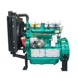 廠(chǎng)家銷(xiāo)售濰坊華杰4100柴油機(jī) 水冷配小型30KW發(fā)電機(jī)組用柴油機(jī)