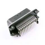 廠家供應(yīng) 35孔板端汽車(chē)線束連接器接插件護(hù)套 鍍鋅彎針 776163-1